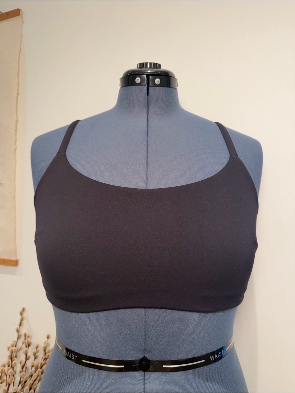 Lululemon Wunder Train Strappy Racer Bra | Black | Size L (lulu 12)